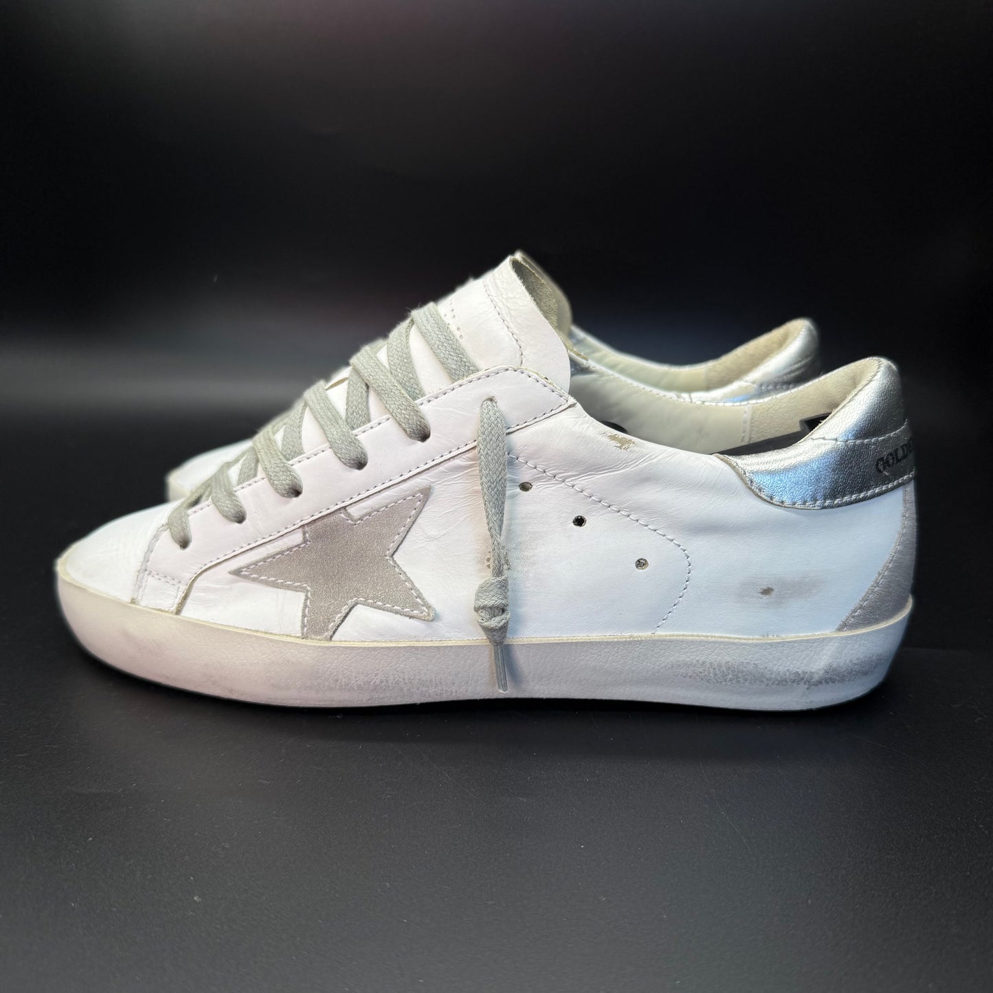 Golden Goose Superstar - Blanc/Argent ◼️