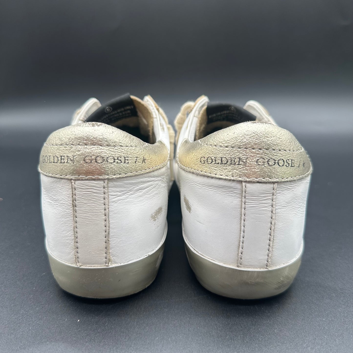 Golden Goose Superstar - Blanc Or C1215