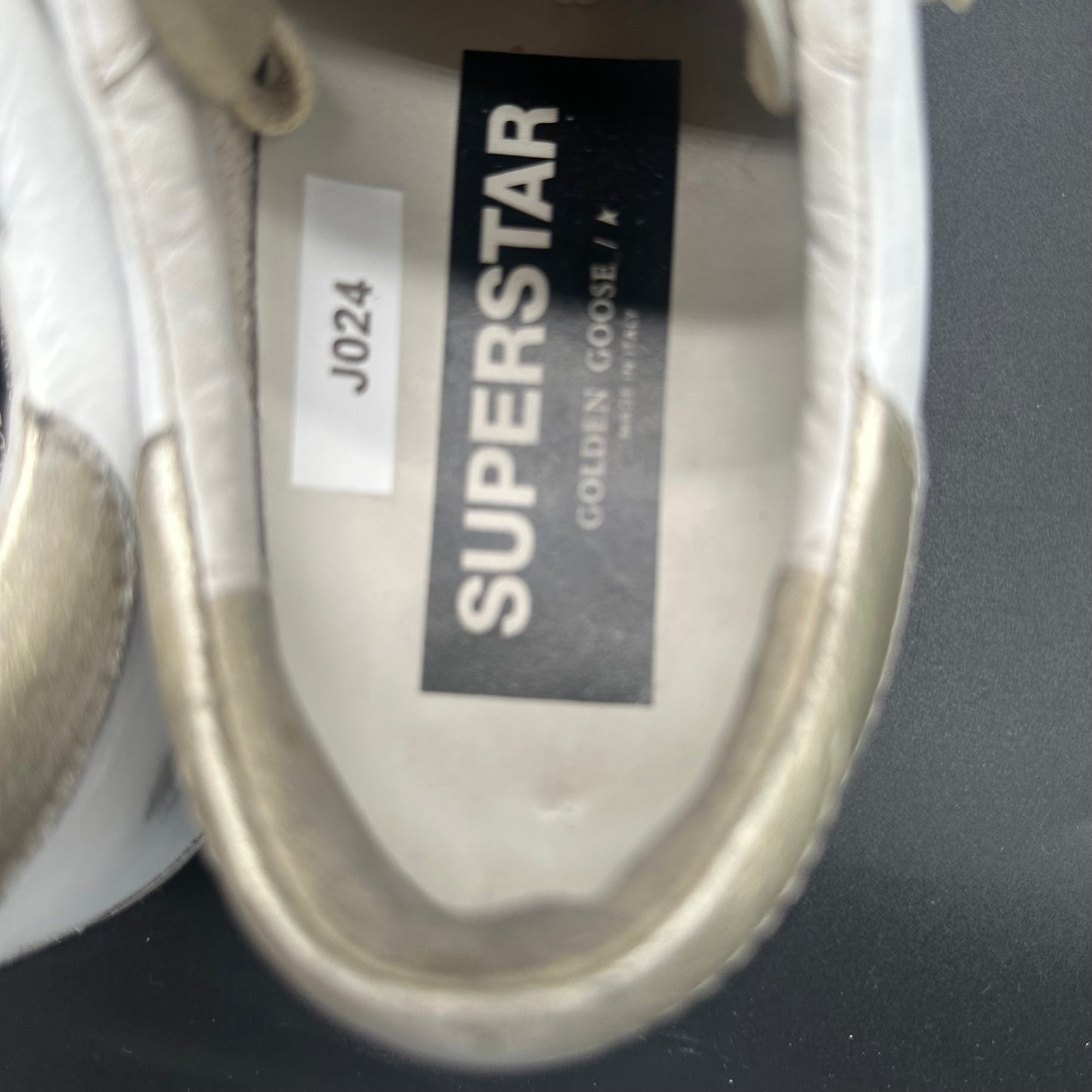 Golden Goose Superstar - Blanc Or J024