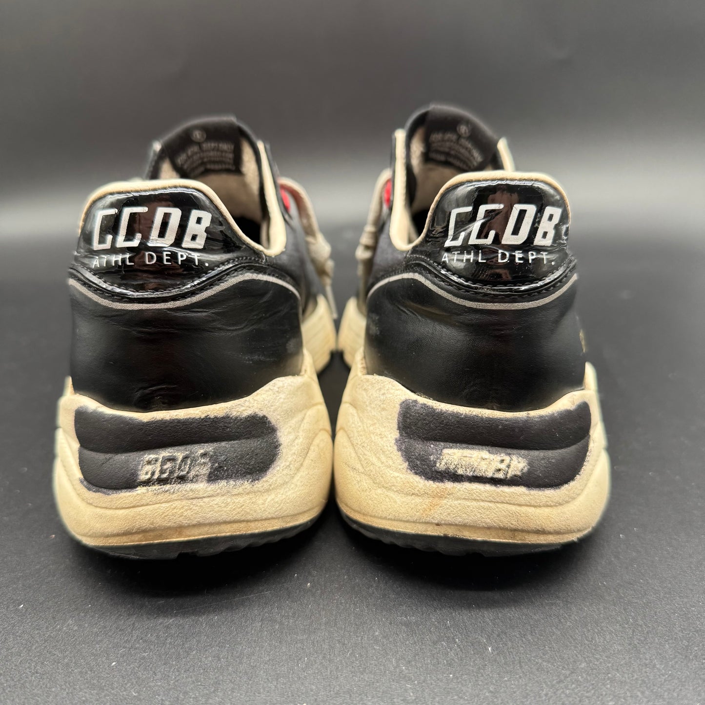 Golden Goose Running - Noir Paillette Or C1326