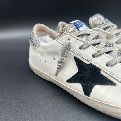 Golden Goose Superstar - Blanc Violet Paillettes C1259