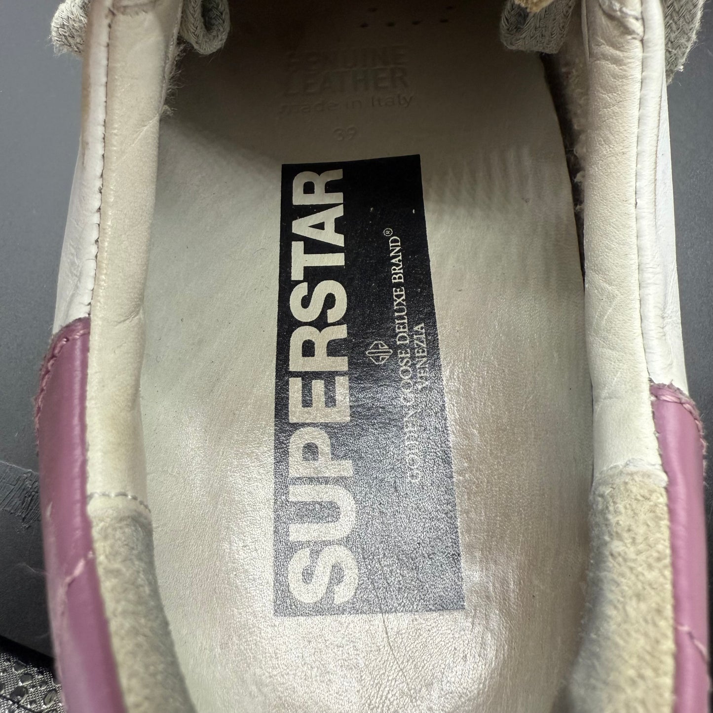 Golden Goose Superstar - Blanc Rose