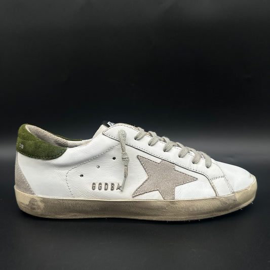 Golden Goose Superstar - Blanc Vert Beige C1281