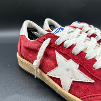 Golden Goose Ballstar - Rouge Blanc C1463