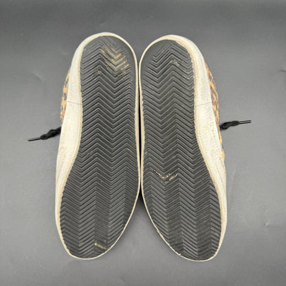 Golden Goose Superstar -  Léopard Noir C858