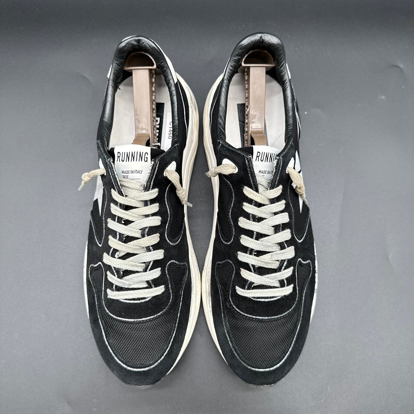 Golden Goose Running - Noir Beige Gris Jaune C1460