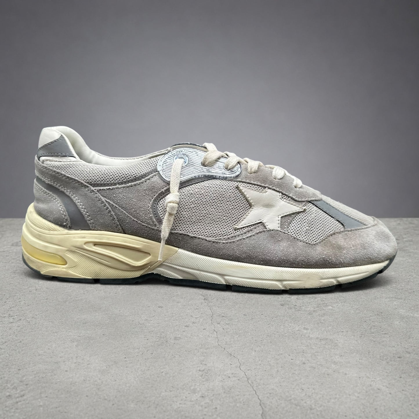 Golden Goose Dad-Star - Gris Beige K44