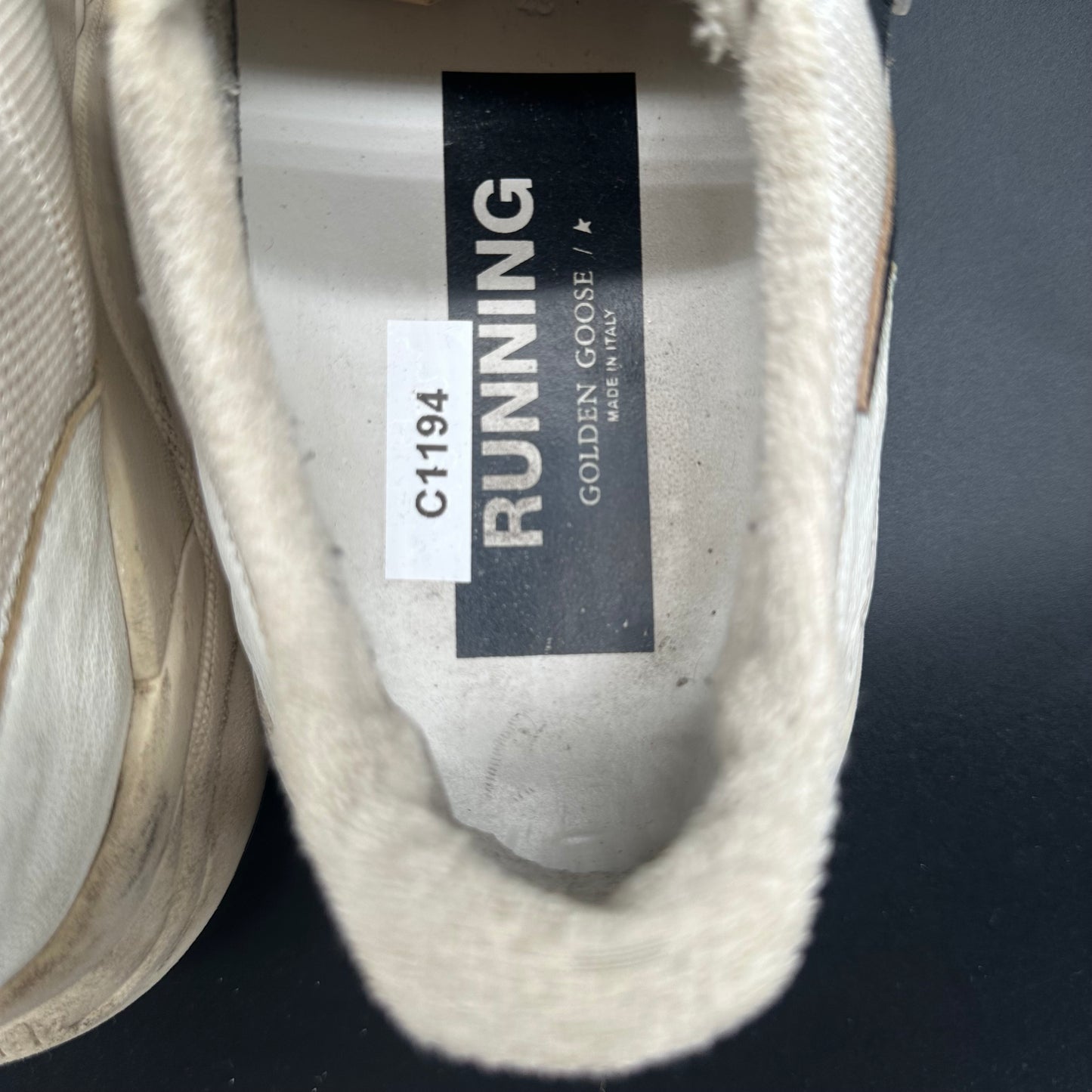 Golden Goose Running - Beige Noir C1194