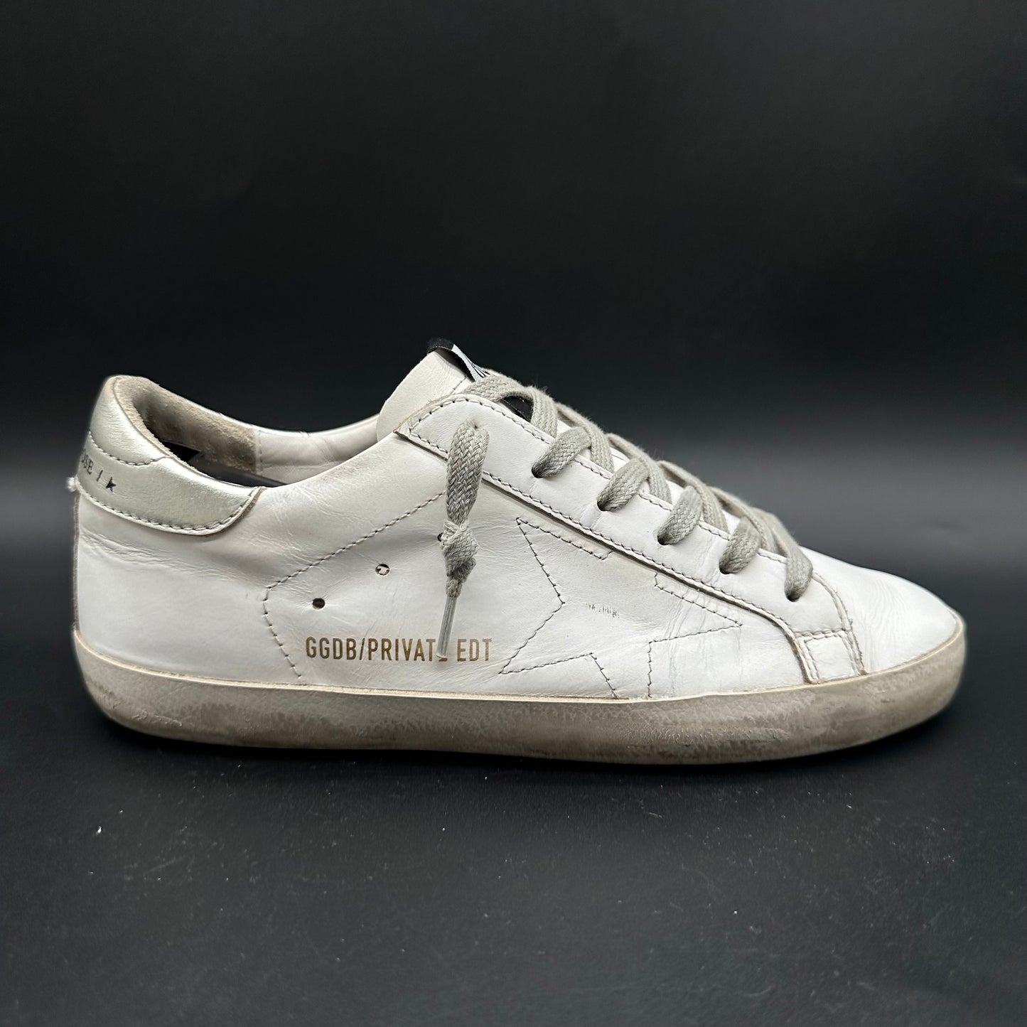 Golden Goose Superstar - Blanc Or C1380