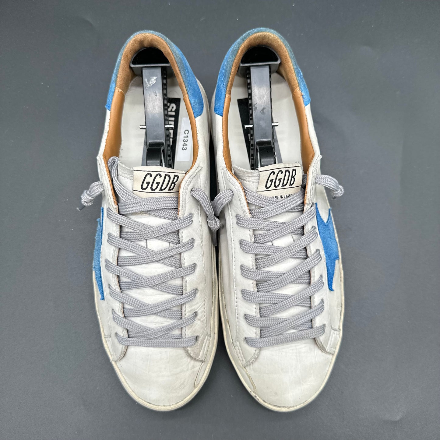 Golden Goose Superstar - Beige Bleu C1343