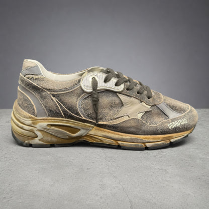 Golden Goose Dad-Star - Kaki Marron K57