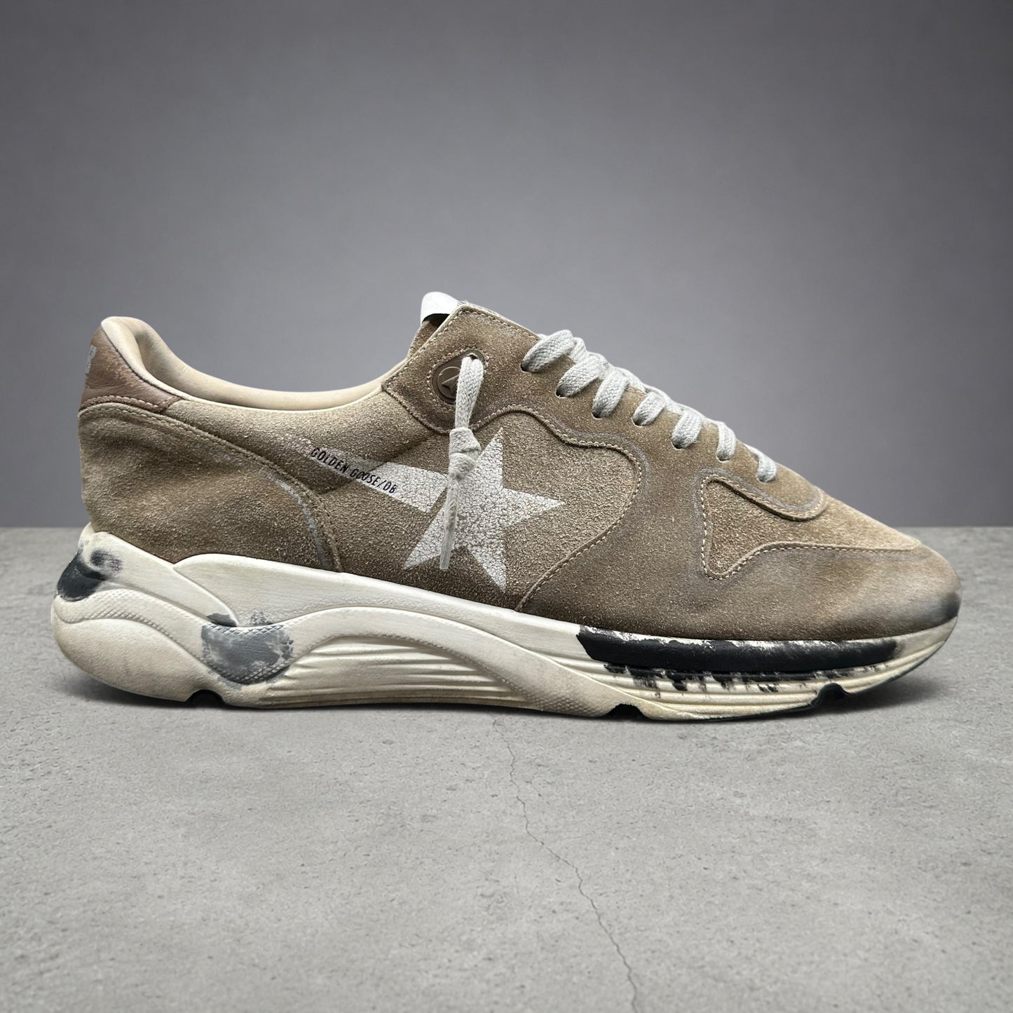 Golden Goose Running - Kaki Beige K55