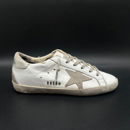 Golden Goose Superstar - Blanc Or Beige C1245