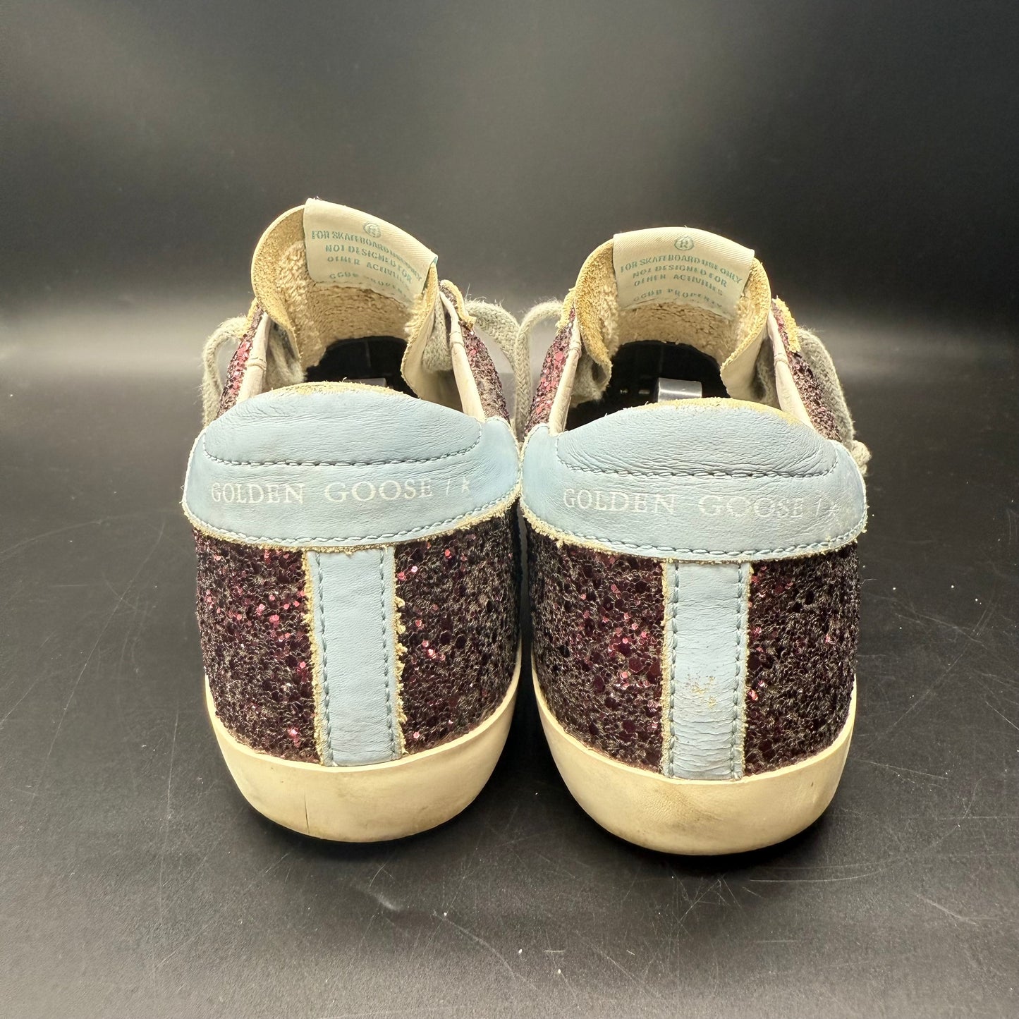 Golden Goose Superstar - Bordeaux Bleu Ciel