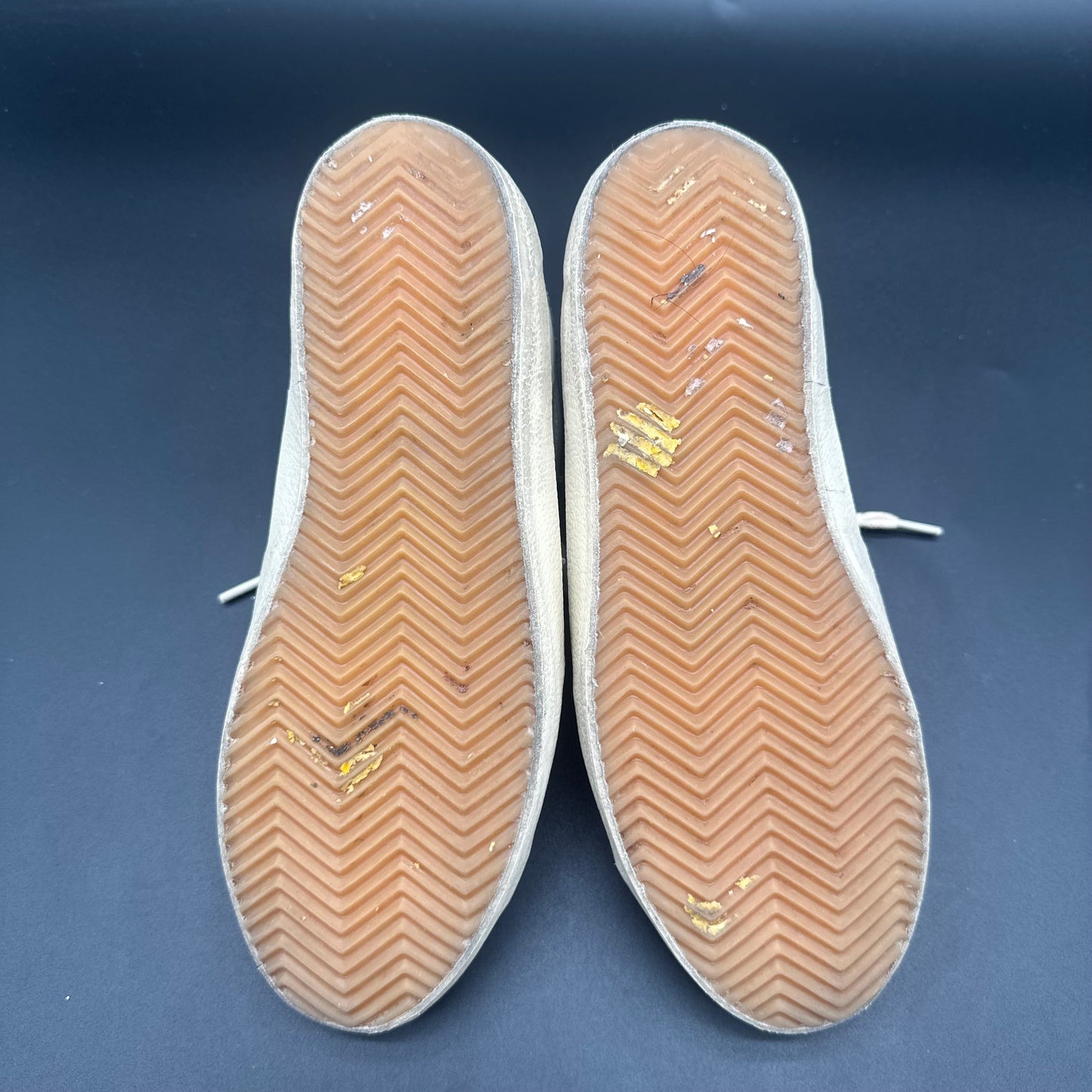 Golden Goose Superstar - Blanc Beige Argent Paillettes C1413