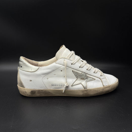 Golden Goose Superstar - Blanc Argenté
