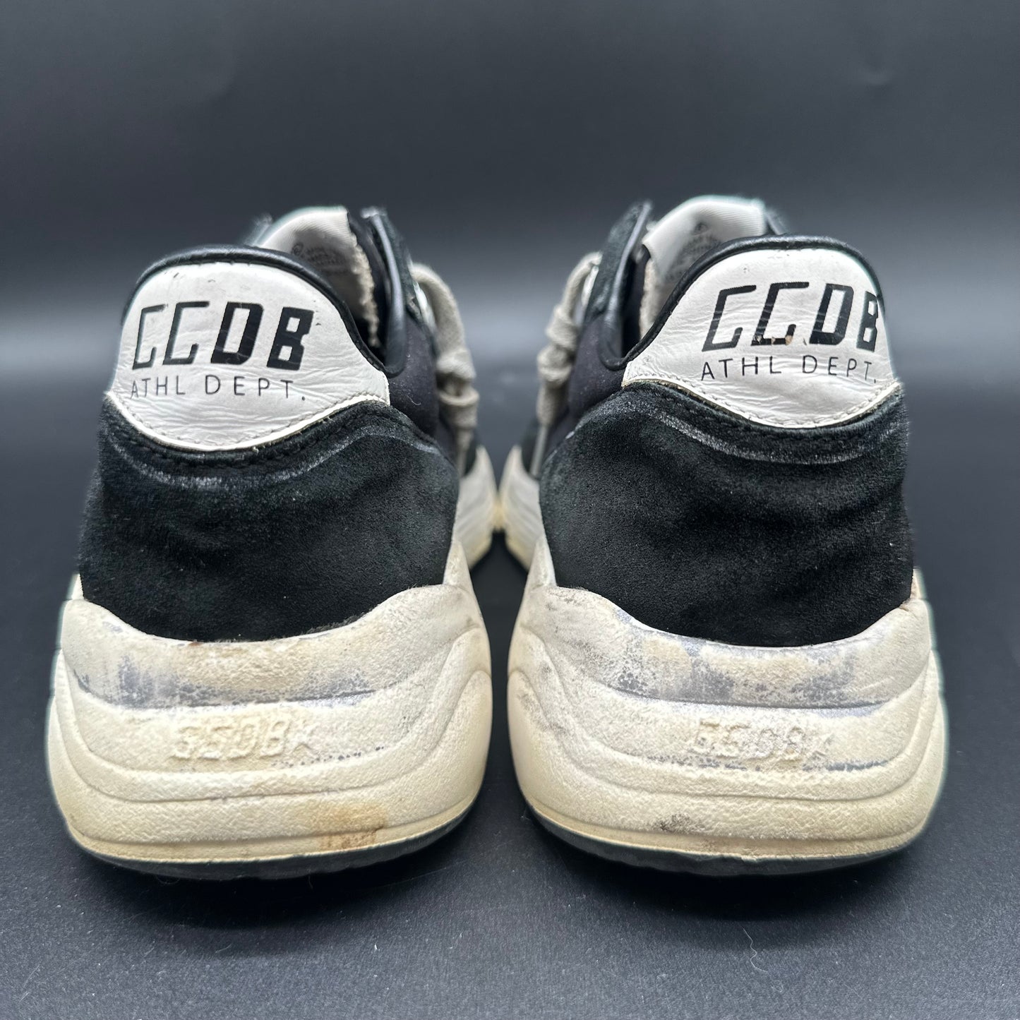 Golden Goose Running - Noir Blanc K27