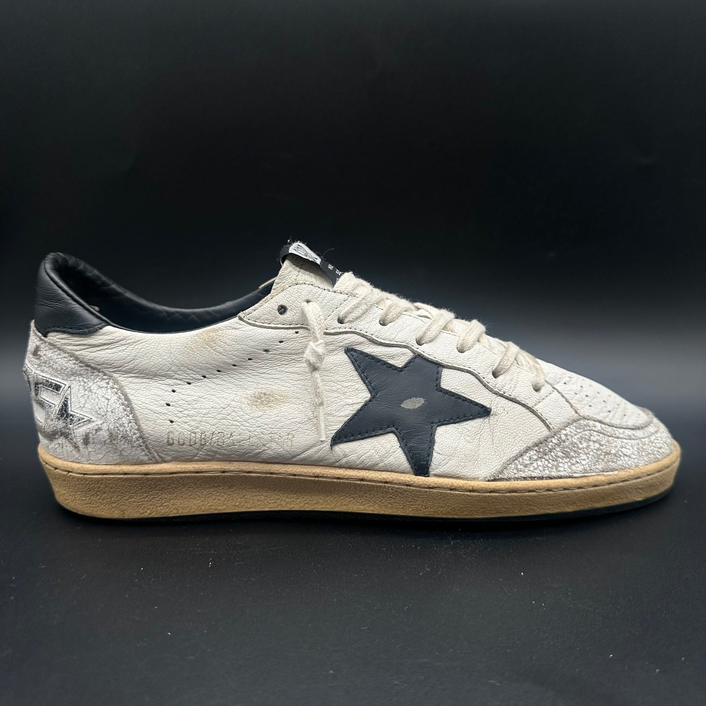 Golden Goose Ballstar - Blanc Noir C1386