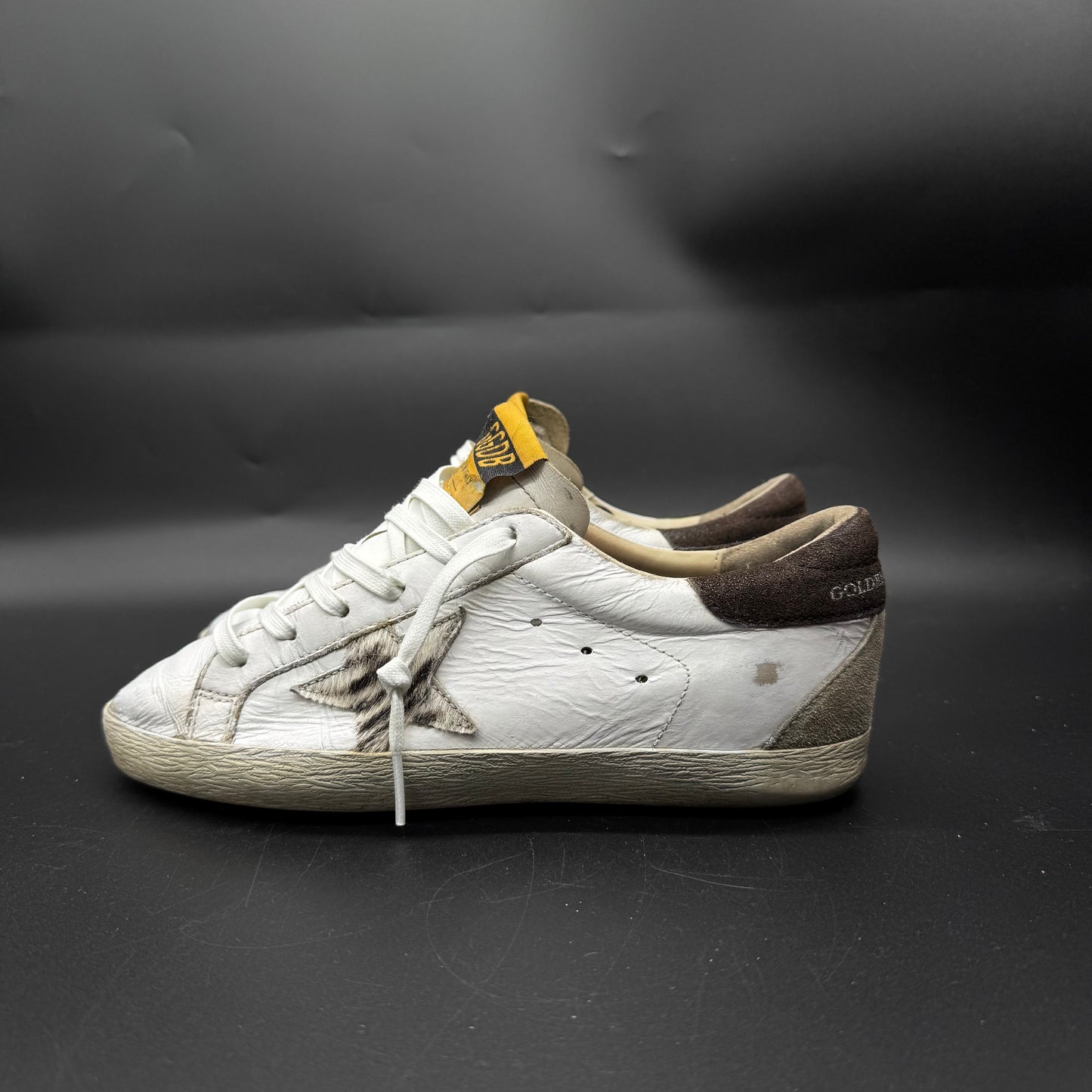 Golden Goose Superstar - Blanc/ Animal ▫️