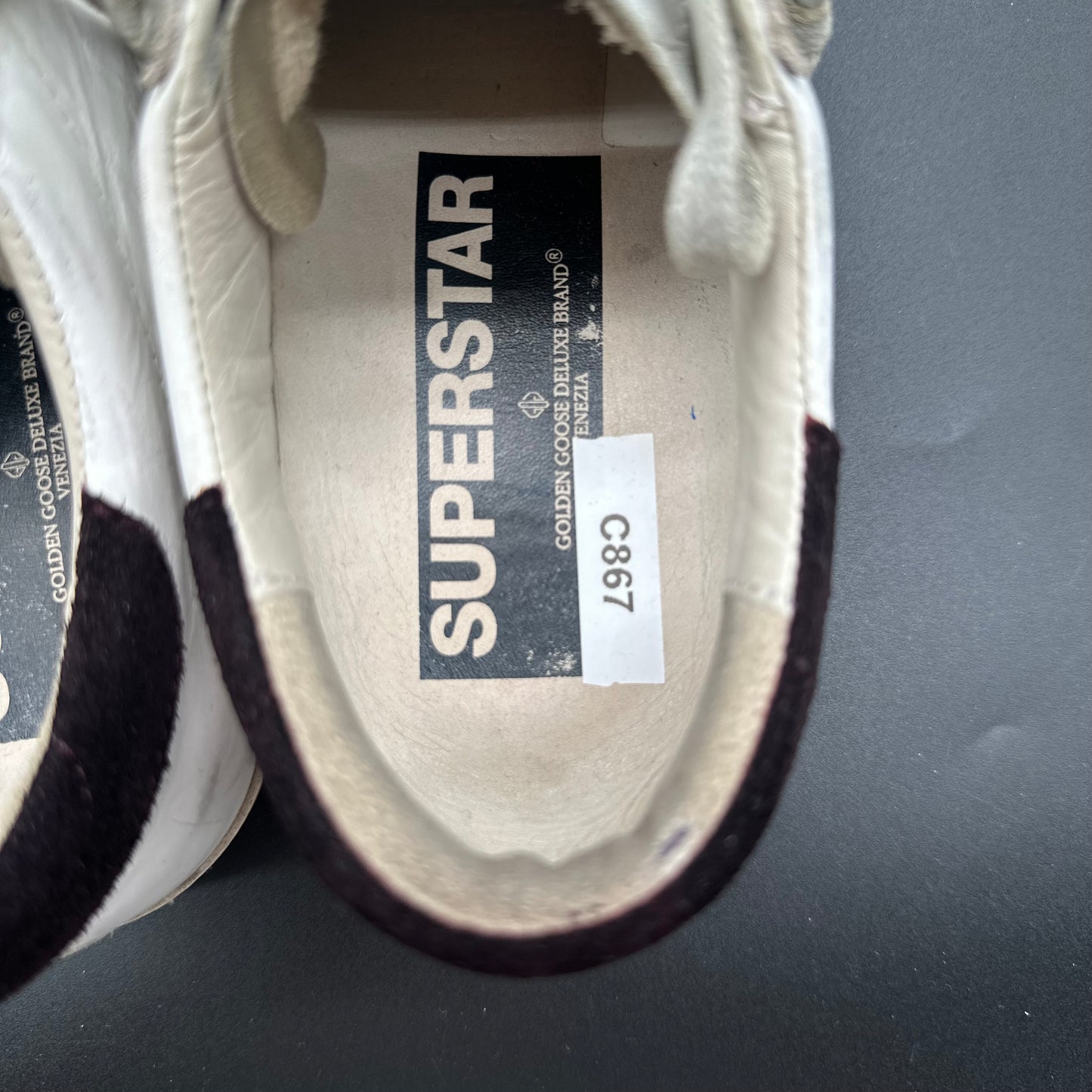 Golden Goose Superstar - Blanc Noir C867