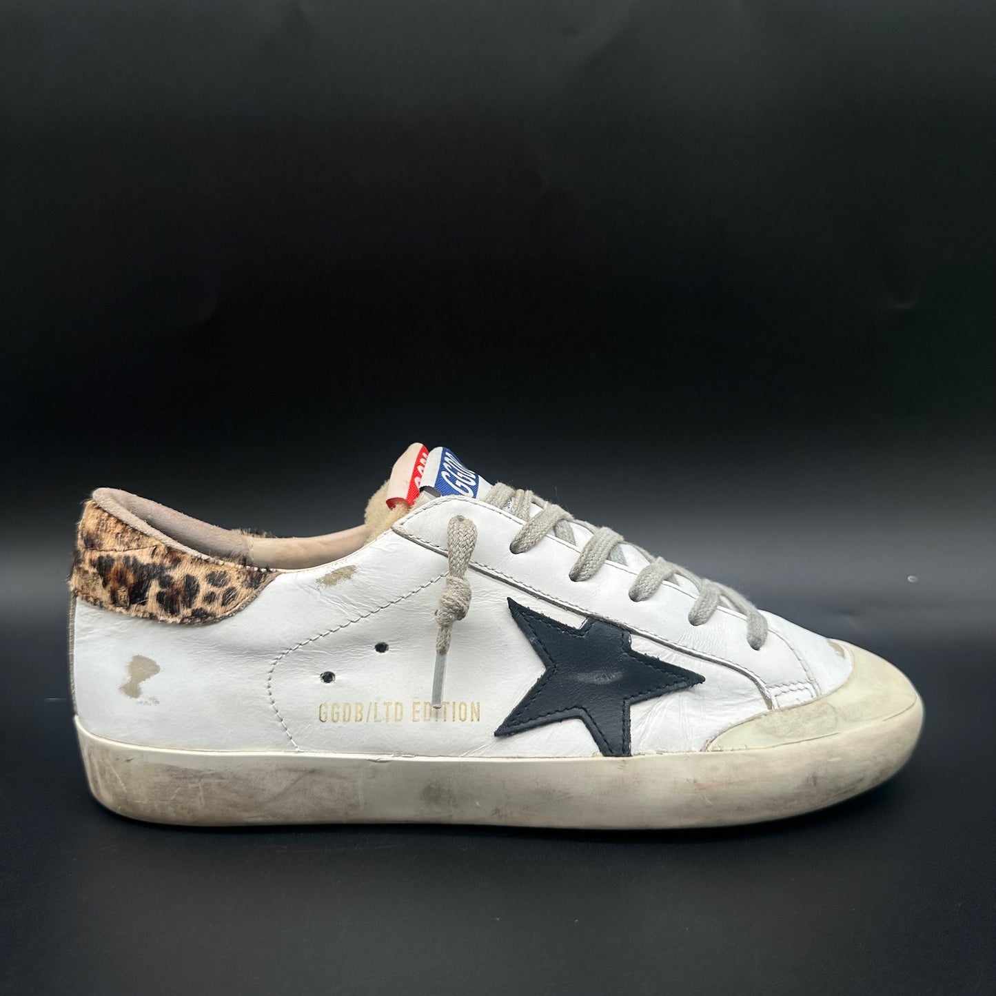 Golden Goose Superstar - Blanc Noir Léopard C1188