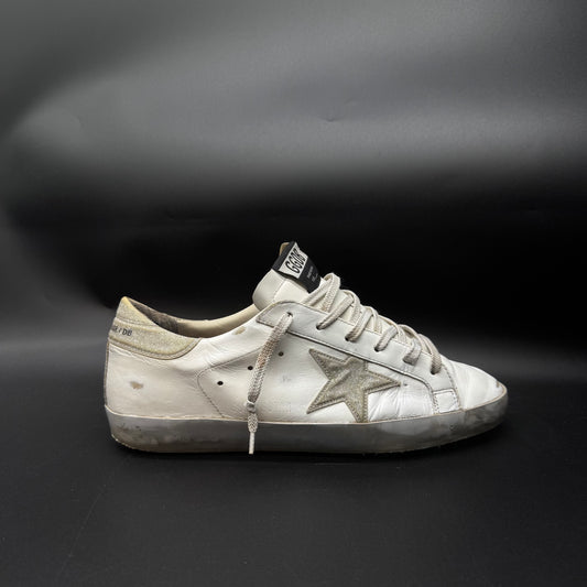 Golden Goose Superstar - Blanc/ Argent ▫️
