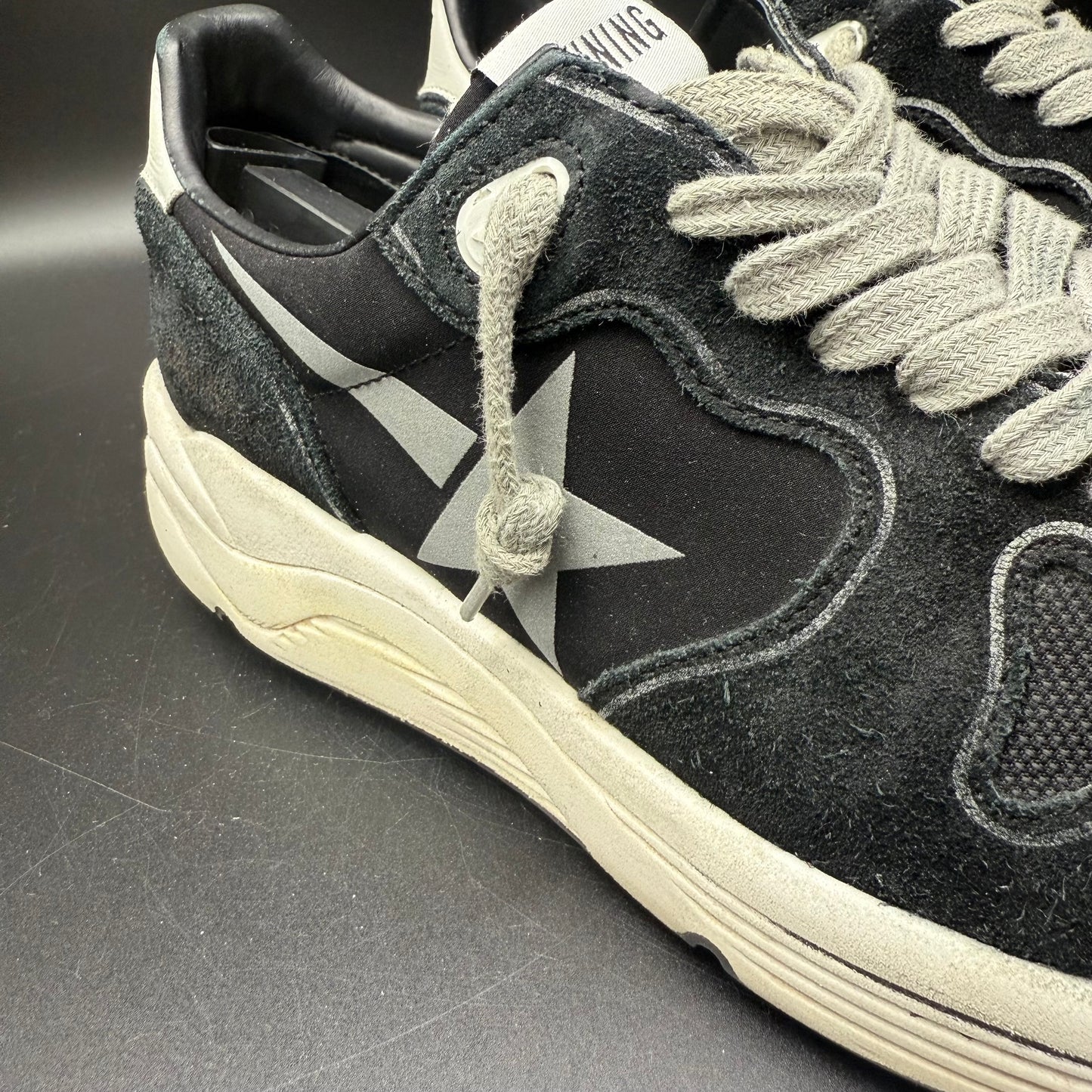 Golden Goose Running - Noir Blanc