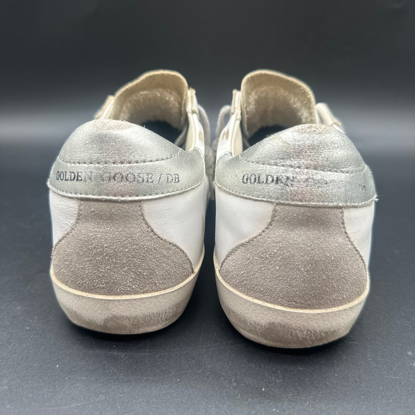 Golden Goose Superstar - Blanc Beige Argent C1350