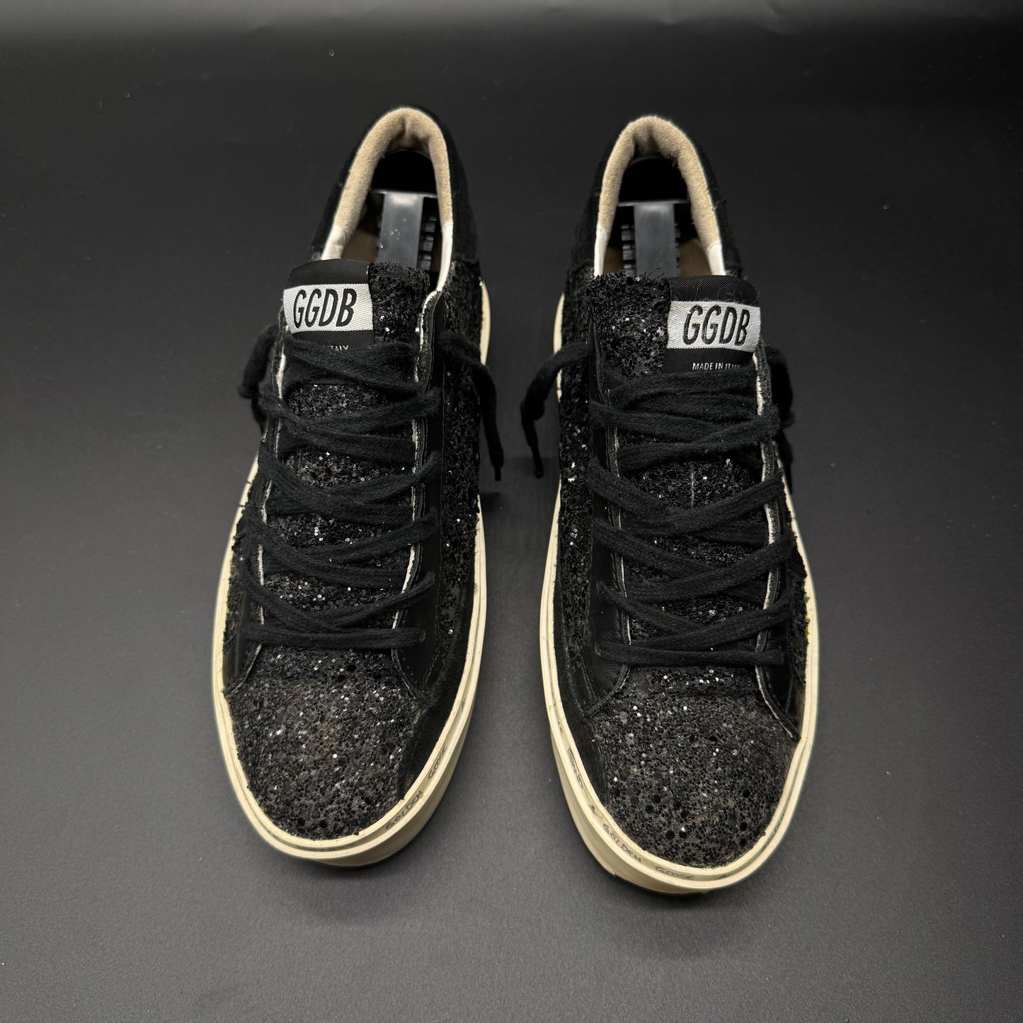 Golden Goose Hi-Star - Noir/ Paillettes ▫️