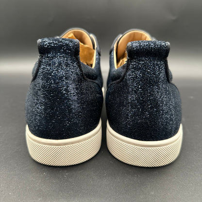 Louboutin Junior - Bleu Paillettes C1449