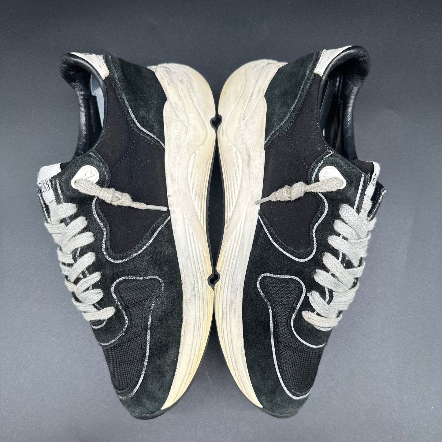 Golden Goose Running - Noir Blanc K27
