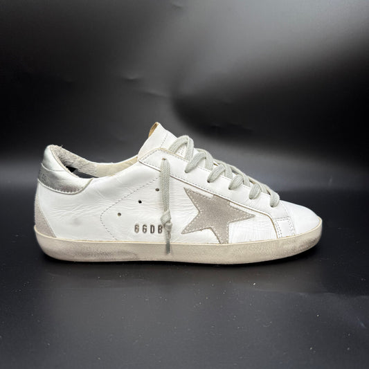 Golden Goose Superstar - Blanc/Argent ◼️