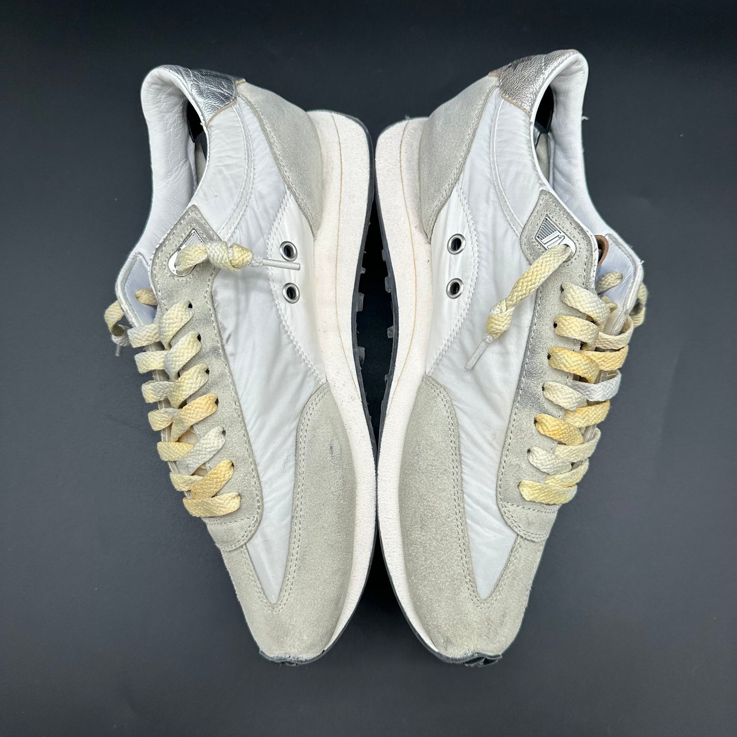 Golden Goose Marathon - Blanc Gris Beige C1063