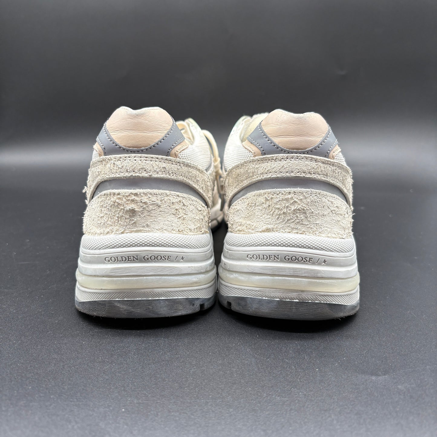 Golden Goose Dad-Star - Gris Beige C1318