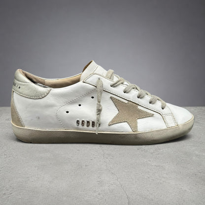 Golden Goose Superstar - Blanc Beige Or J019