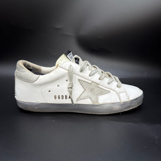 Golden Goose Superstar - Blanc/Argent ◾️