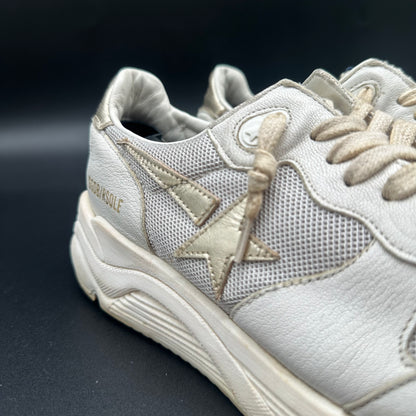 Golden Goose Running - Blanc Or C1322