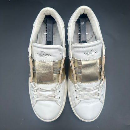 Valentino Open - Blanc Or C1396