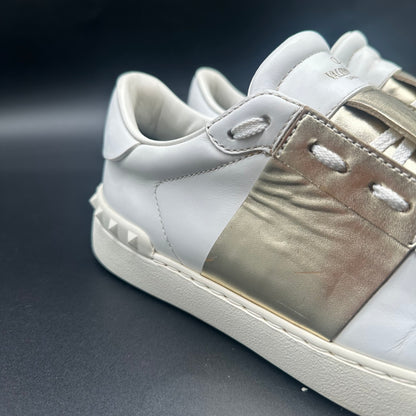 Valentino Open - Blanc Or C1239
