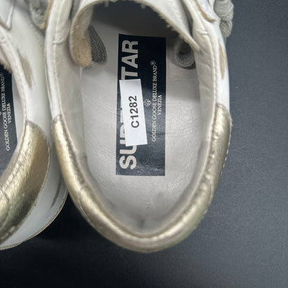 Golden Goose Superstar - Blanc Noir Or C1282