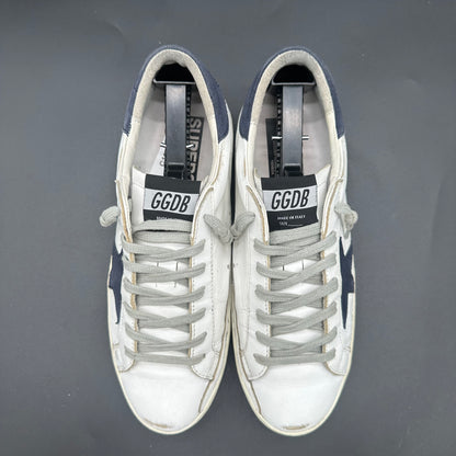Golden Goose Superstar - Blanc Bleu C1236
