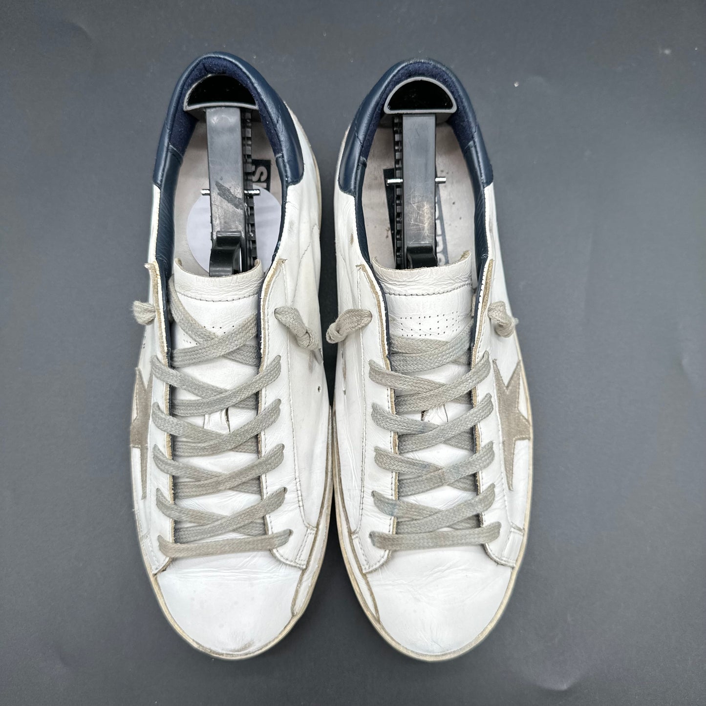 Golden Goose Superstar - Blanc Beige Bleu C1422