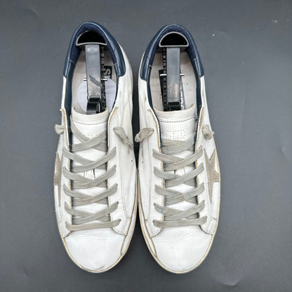 Golden Goose Superstar - Blanc Beige Bleu C1422