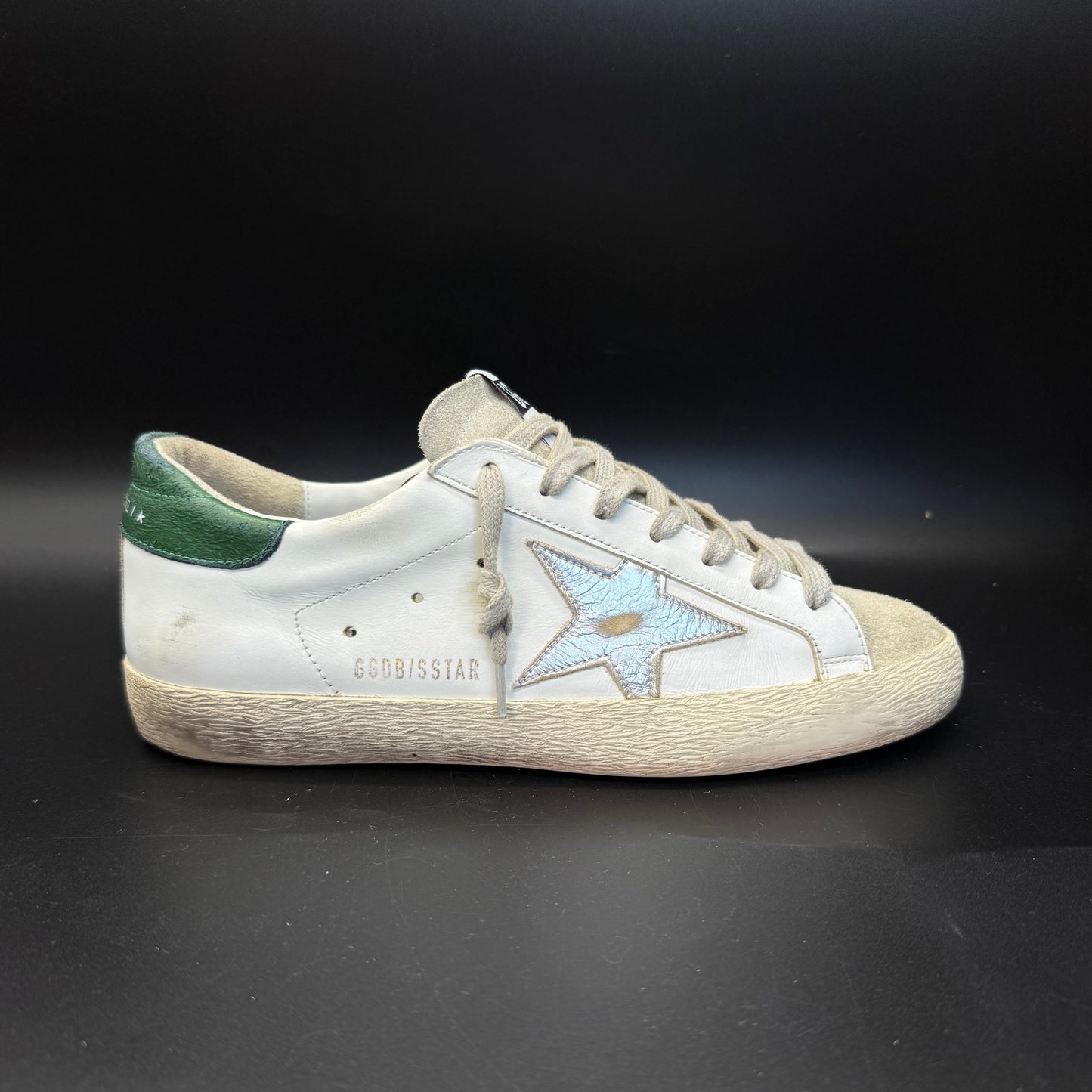 Golden Goose Superstar - Blanc/Gris/Vert ◼️