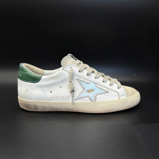 Golden Goose Superstar - Blanc/Gris/Vert ◼️