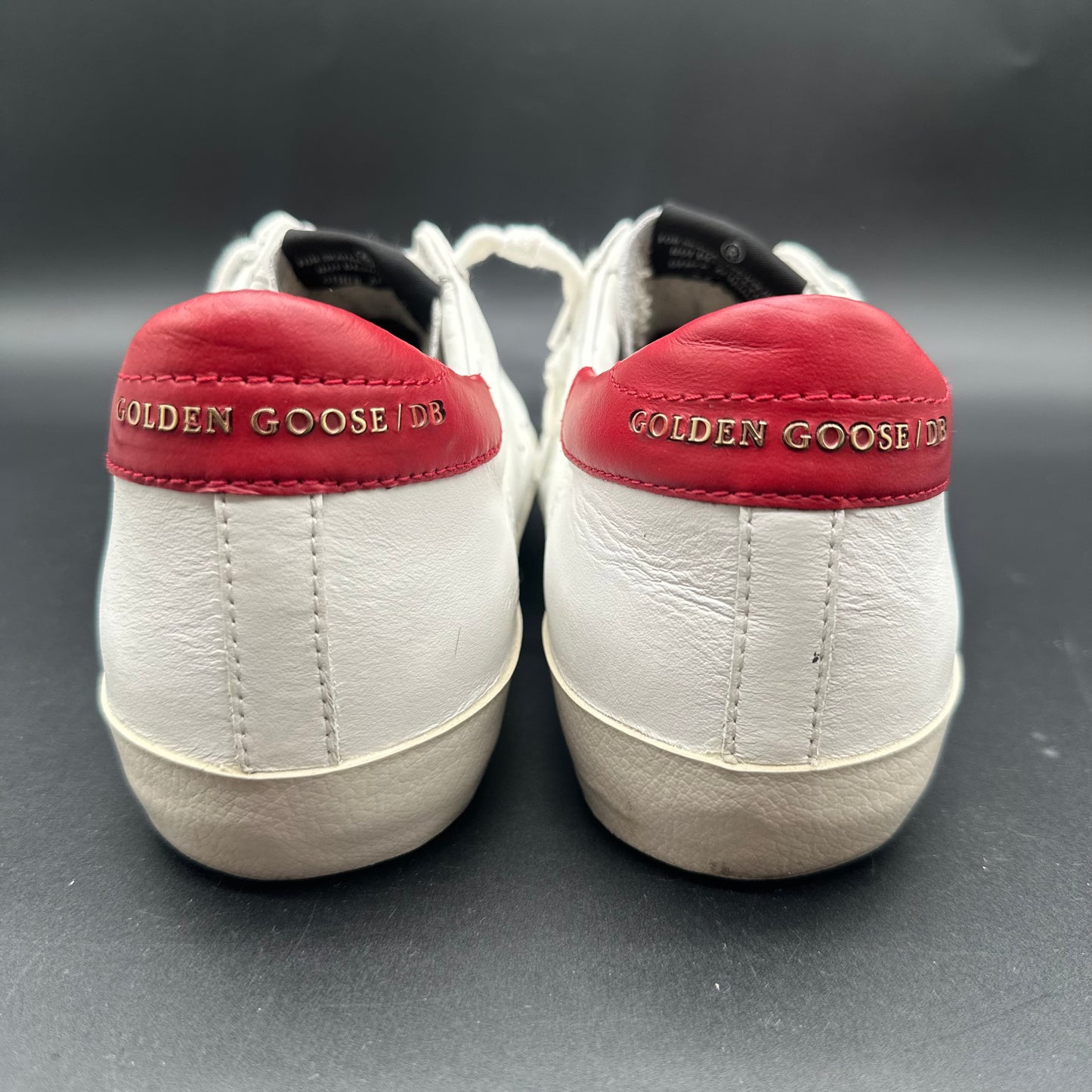 Golden Goose Superstar - Blanc Beige Rouge C1426
