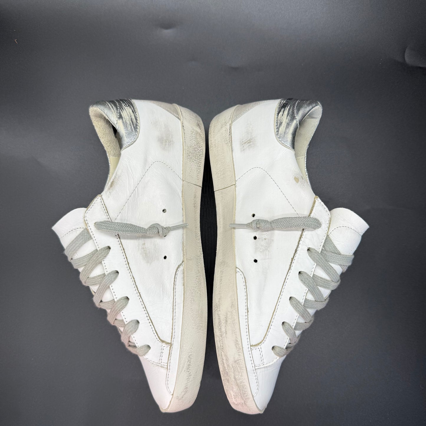 Golden Goose Superstar - Blanc/Argent ◼️