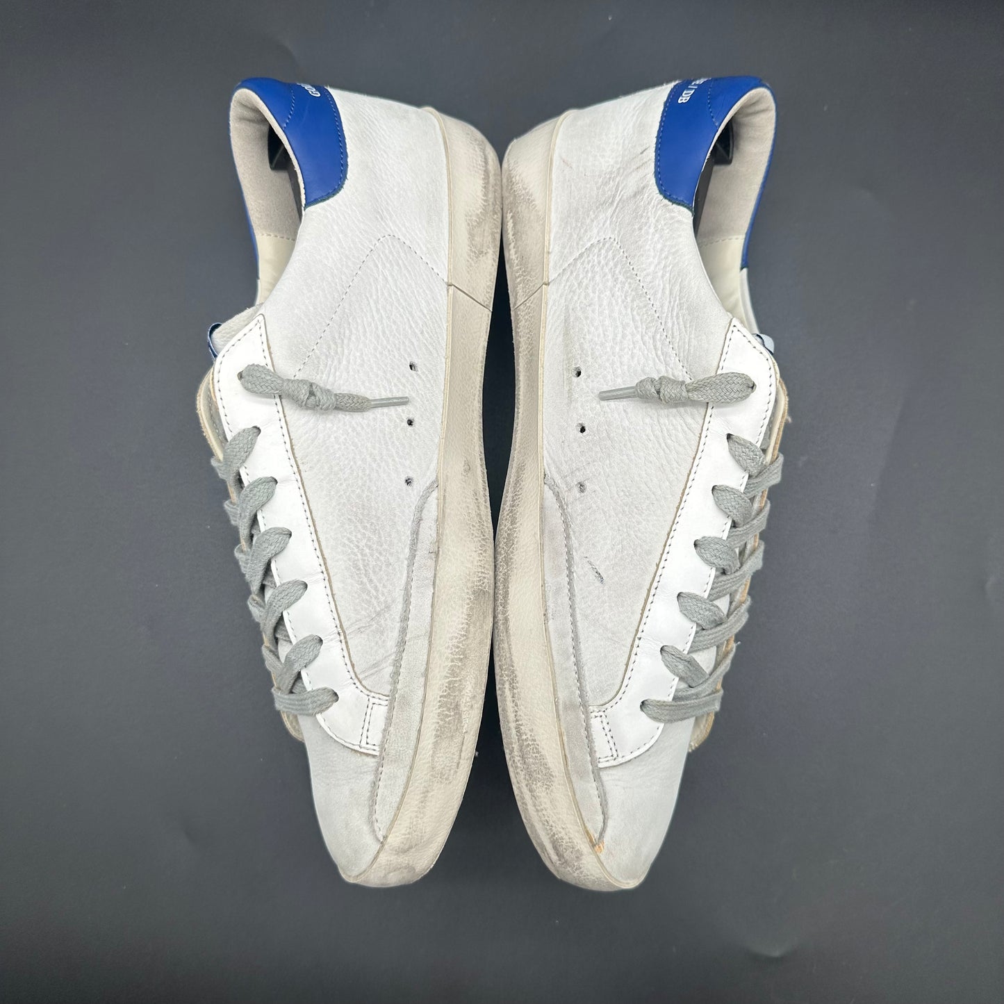Golden Goose Superstar - Blanc Beige Bleu C1456