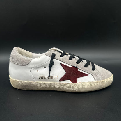 Golden Goose Superstar - Blanc Beige Bordeaux C1317