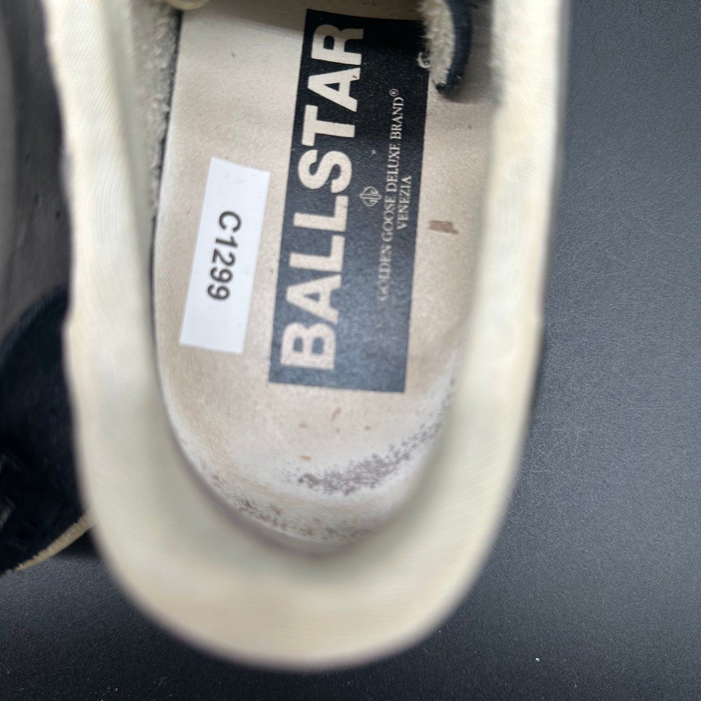 Golden Goose Ballstar - Noir Blanc Gris C1299